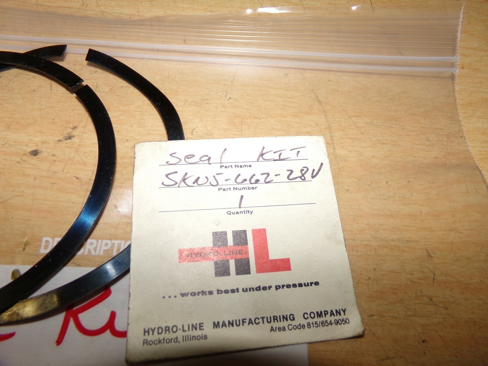 NEW Hydro LIne SKN5 662-2 Seal Kit *FREE SHIPPING*