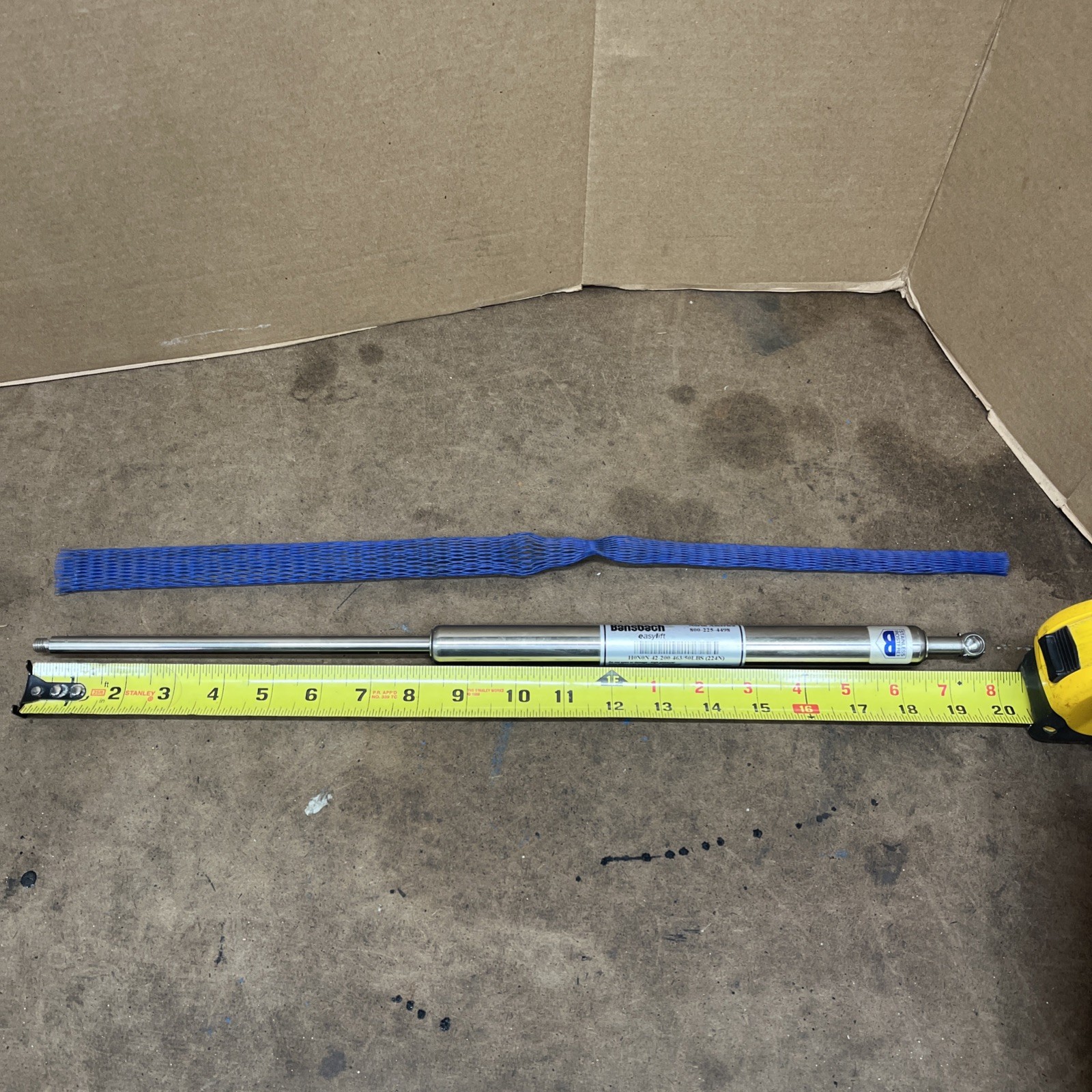 Bansbach easylift Gas Spring H0N0N-42-200-463/50LBS (224N) New