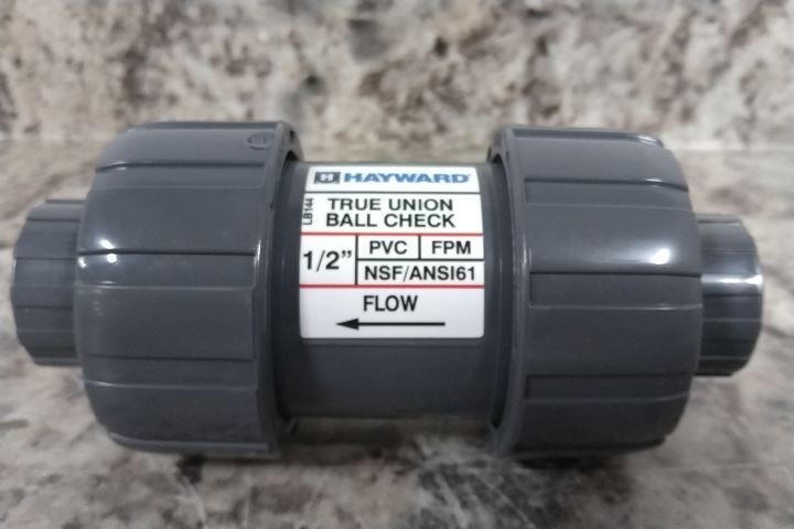 Hayward TC10050ST 12 Pk 1/2 In FNPT x Socket Connection 6 GPM Check Valve