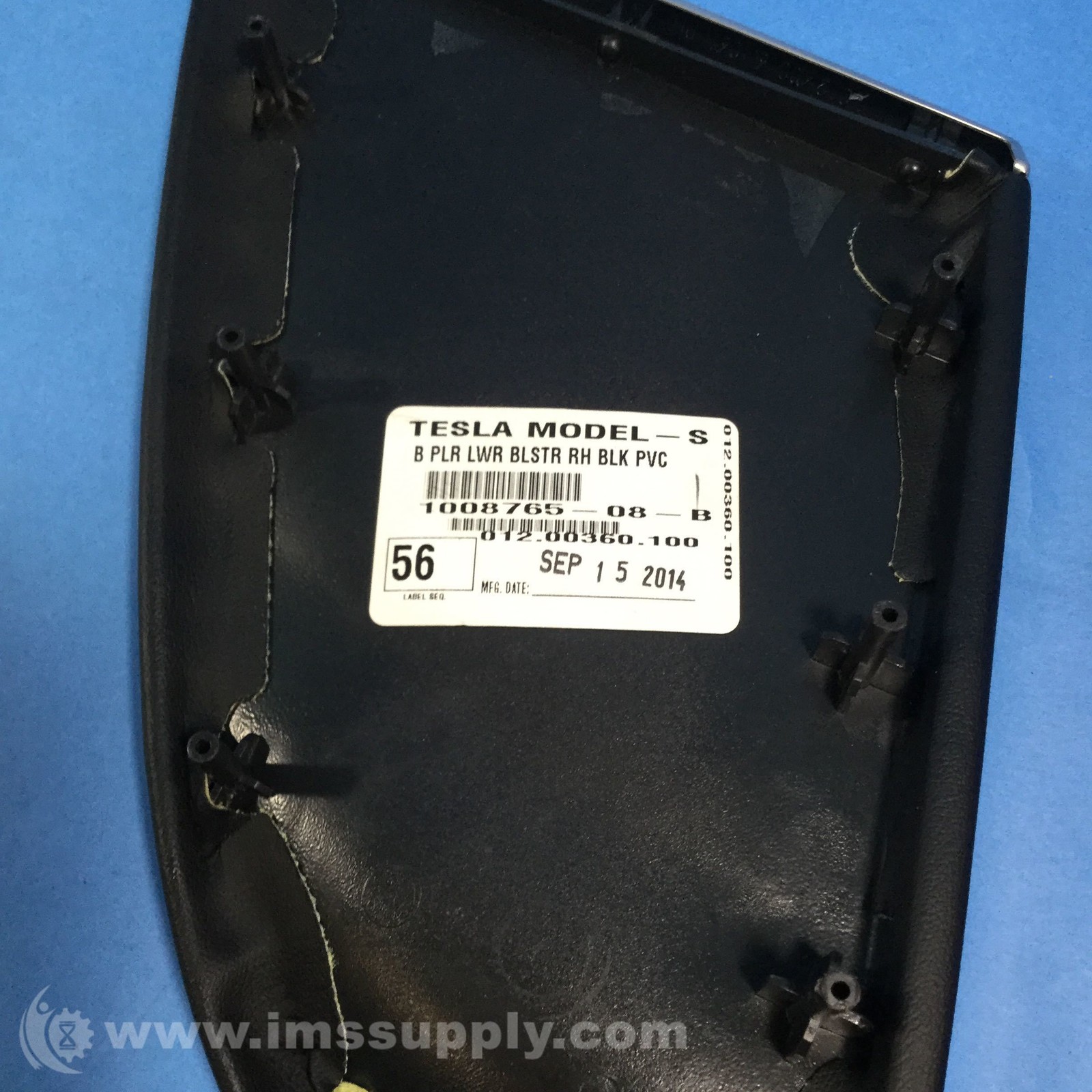 Tesla 1008765-08-B B Pillar Trim FNIP