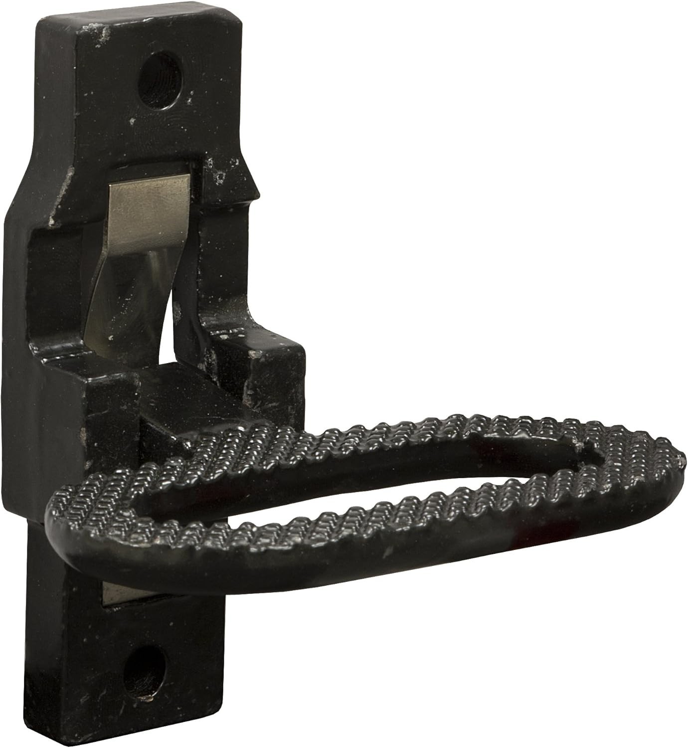 B2797BPC Folding Safety Step And Handle With Safety Storage, Black E-Coat Fin…