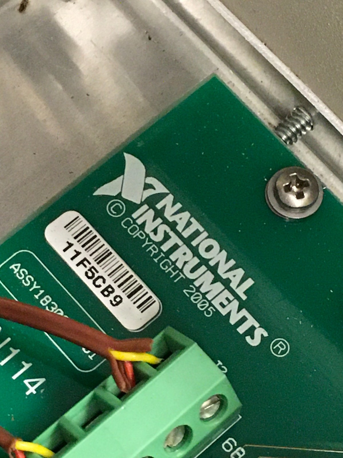Grayhill National Instruments CB-68LP Terminal Block 70MRCK16 w/ Power Cord QTY