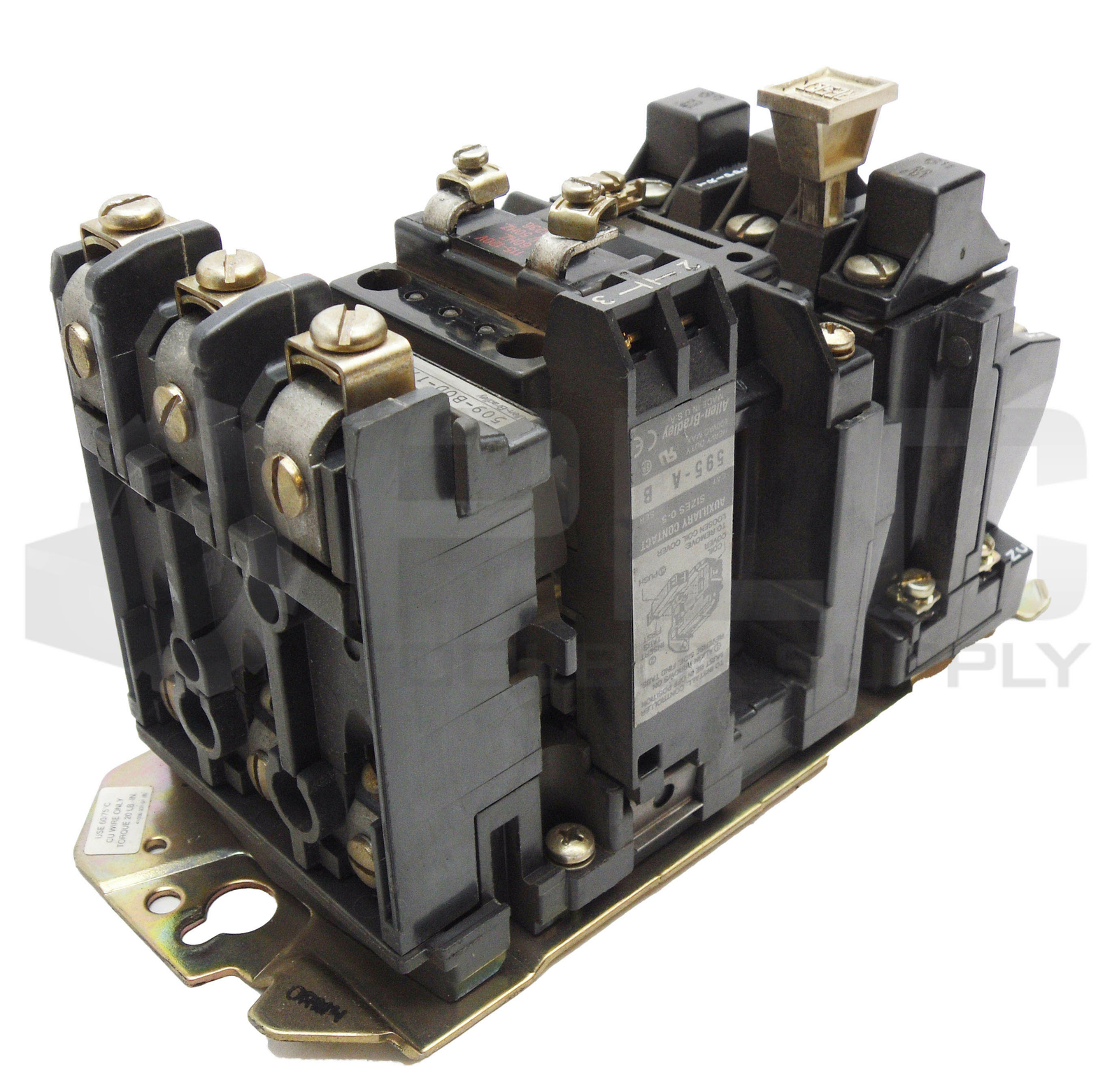 ALLEN BRADLEY 509-BOD-17 /B STARTER W/ 42185-800-01 W/ CB236 W/ 595-A /B