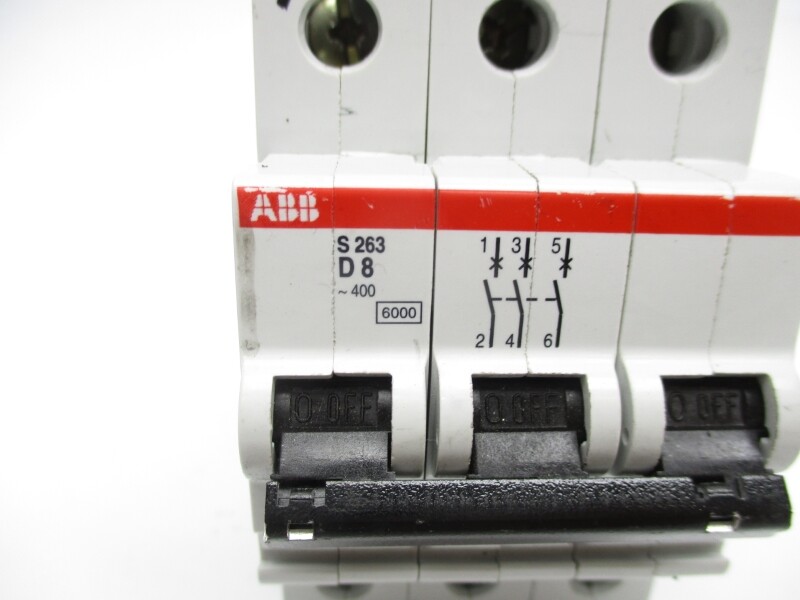 ABB S263-D8 400V 8A UNMP
