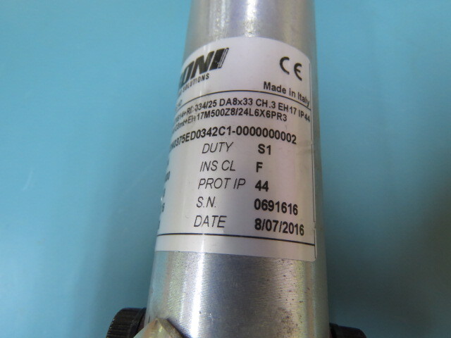 SIBONI 91080589 Qty of 1 per Lot SERVO MOTOR W/ELTRA ENCODER – N17X614+RD034/25
