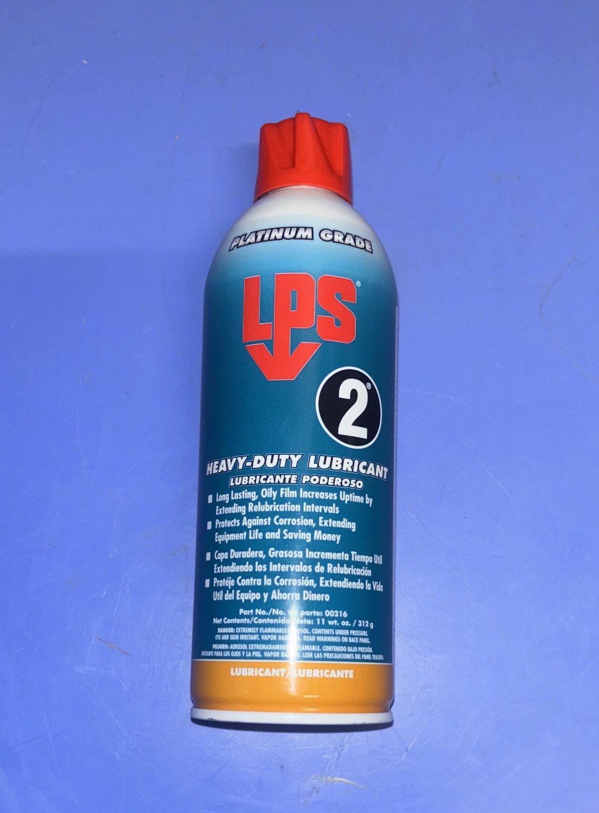 LPS 2 Heavy Duty Lubricant, 11 oz, Aerosol Can SH1