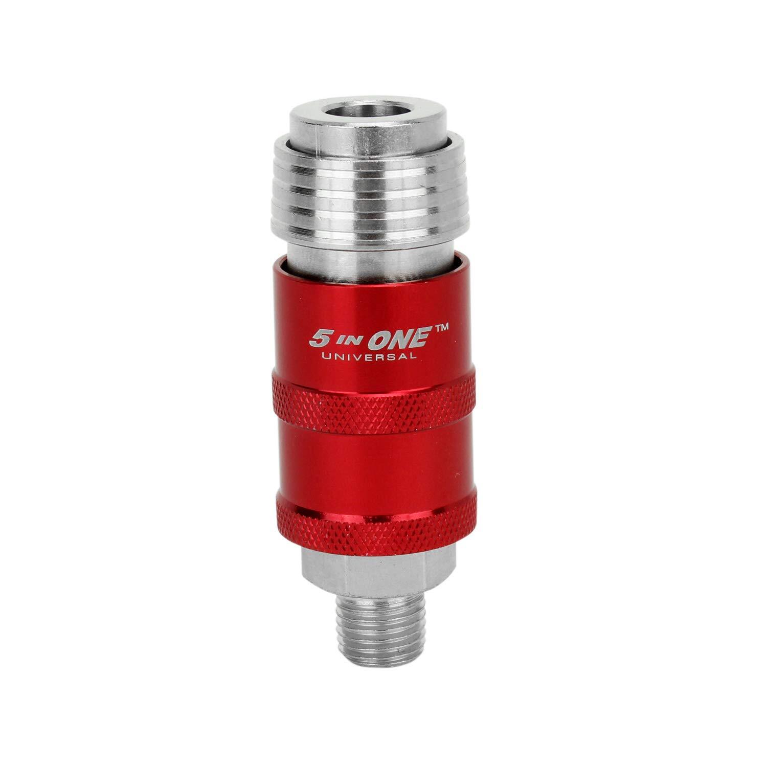 Milton S1751 Safety Exhaust Coupler, 1/4″ body, 1/4″ MNPT