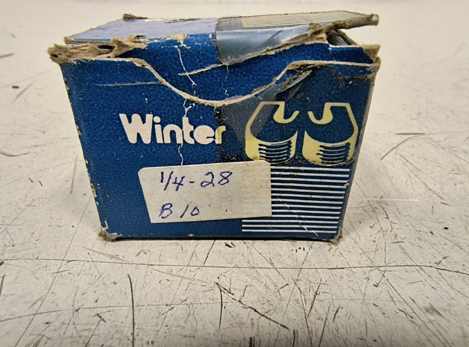 (7) B10 Thread Roll Dies, Reed & Winter, 7/16 20 & 24 UNRF, 1/4 20 & 28 + More