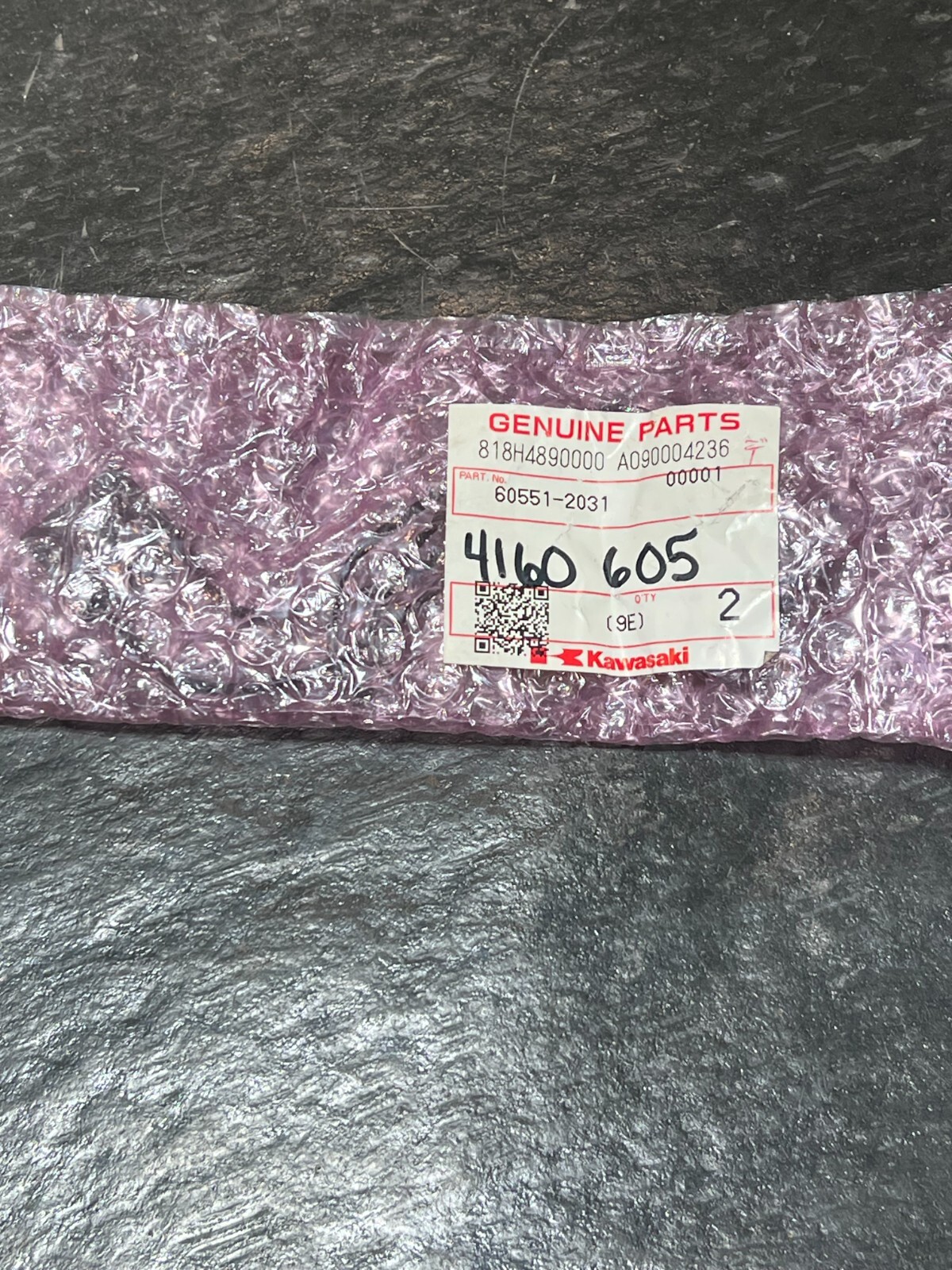 kawasaki 60551-2031 nos bag of 2pcs