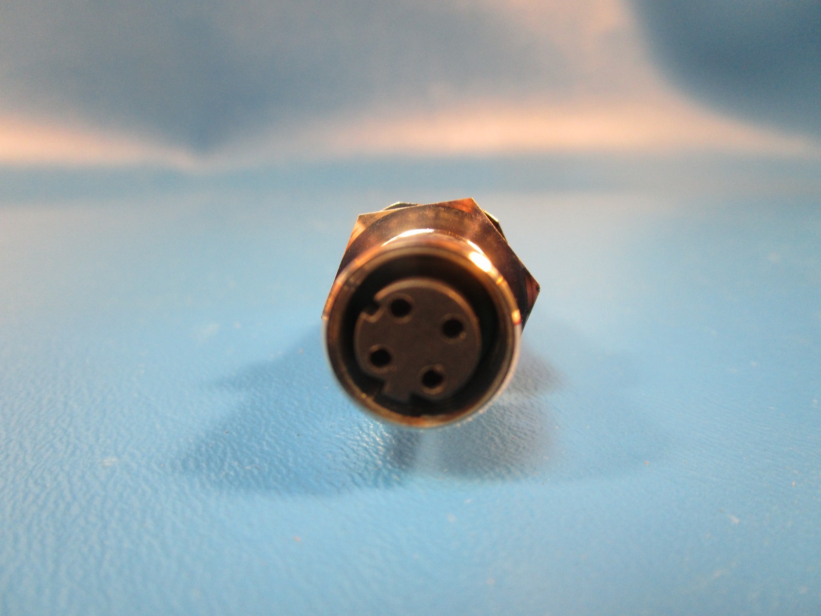Balluff BCC06YP, BCC M454-M454-5D-RM002-000 Bulkhead, STRAIGHT, 4-PIN