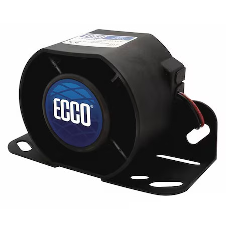 Ecco 872N Back Up Alarm, Black, 4-13/64″ H