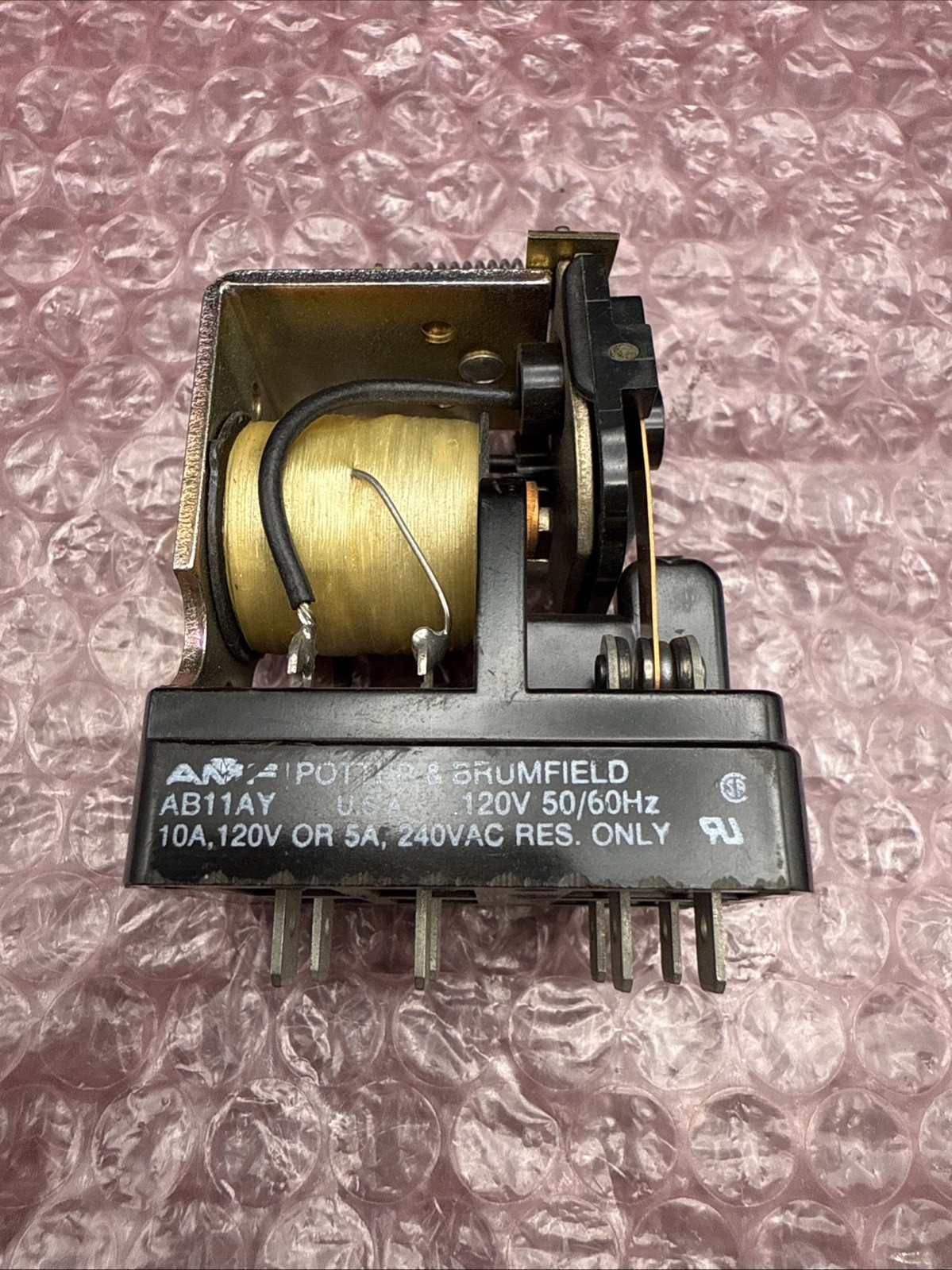 Potter & Brumfield AB11AY AMF Relay 120V 50/60Hz New Open Box