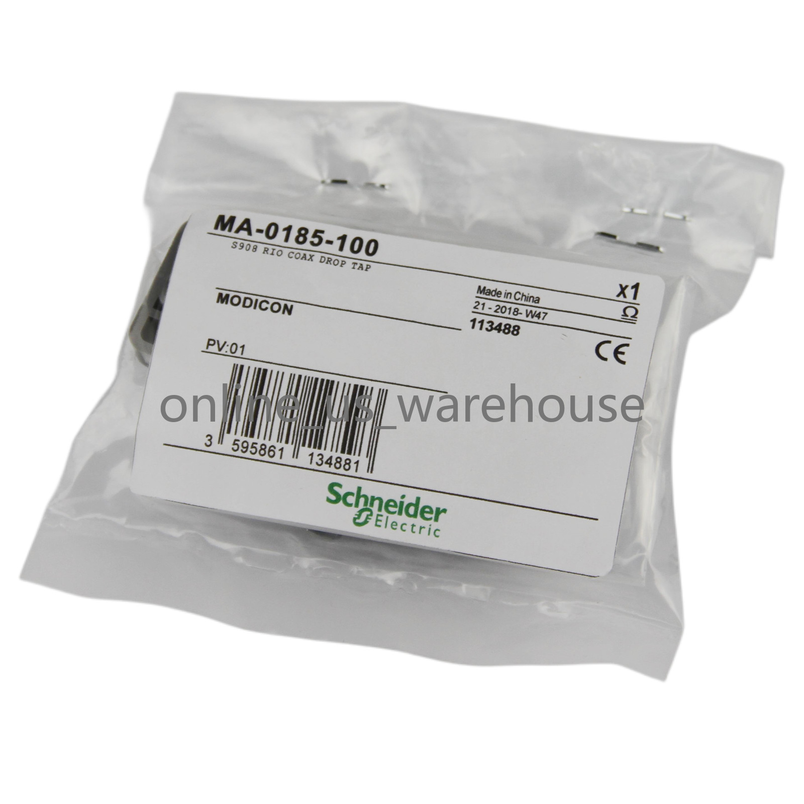 New Schneider Modicon Coax Splitter MA-0185-100 – US Stock