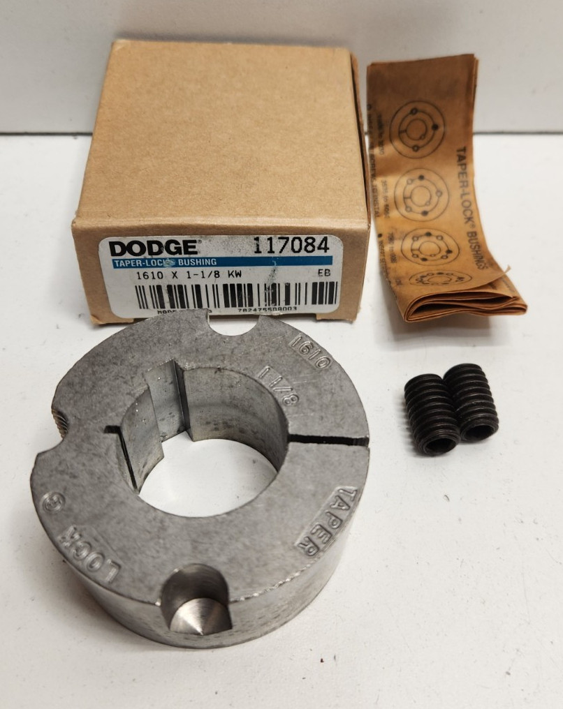 NEW IN BOX! DODGE 1.125″ BORE TAPER-LOCK BUSHING 117084