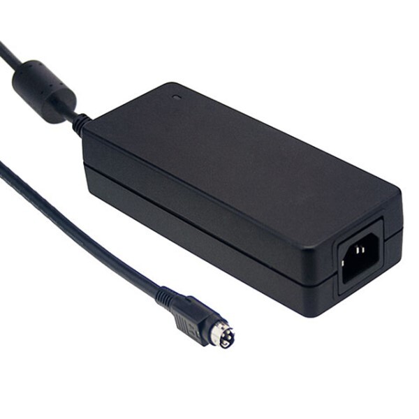 Mean Well GST120A24-R7B AC/DC Adapter – Desktop – 120 Watts: 24V @ 5A – IEC C…