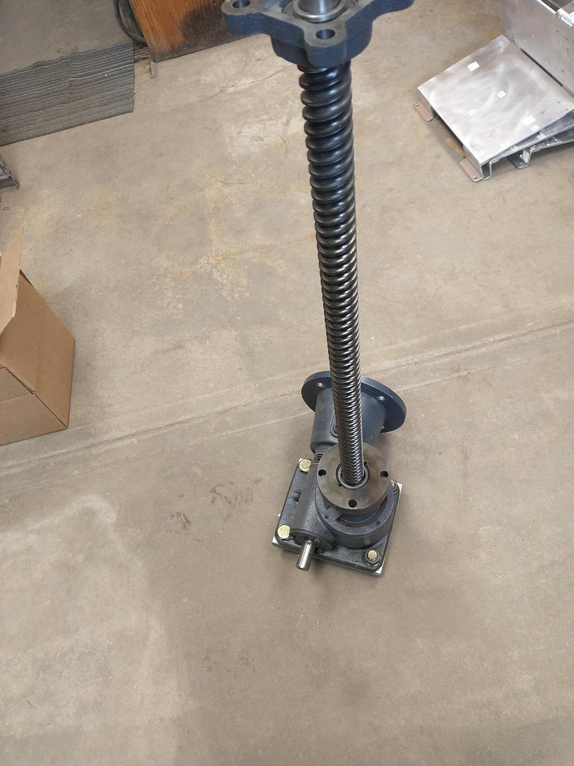 Joyce Dayton 20ton 8:1 Gear reducer dual output with ballscrew GH303C1