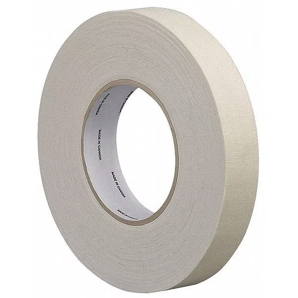 Tapecase Duct Tape, White, 60 yd L, 3/4
