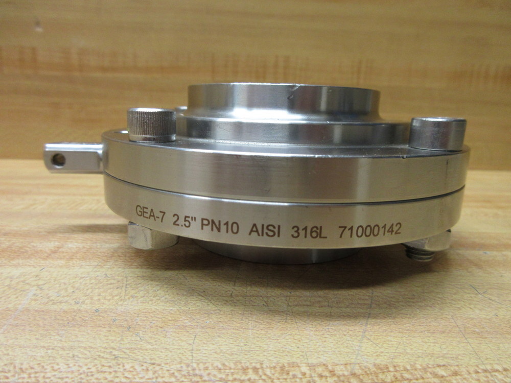 GEA GEA-7 2.5″ PN10 AISI 316L 71000142 Butterfly Valve GEA-7-2.5″