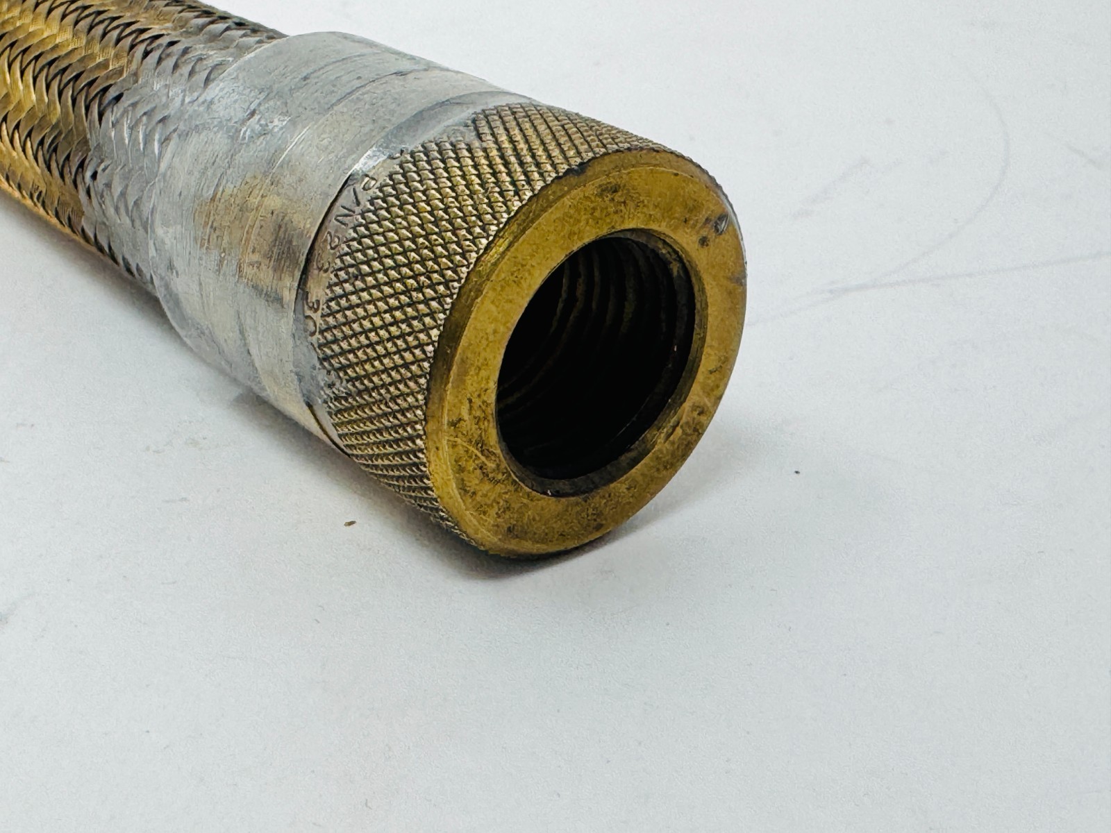 Killark ECF-16 Bronze Flexible Conduit Fitting Coupling ​1/2″ x 6″ Used