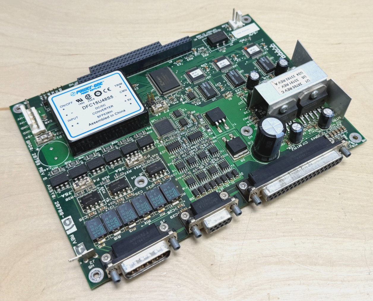 Telesis 28788-01 Rev B Communication Board for TMC420 Pinstamp Controller