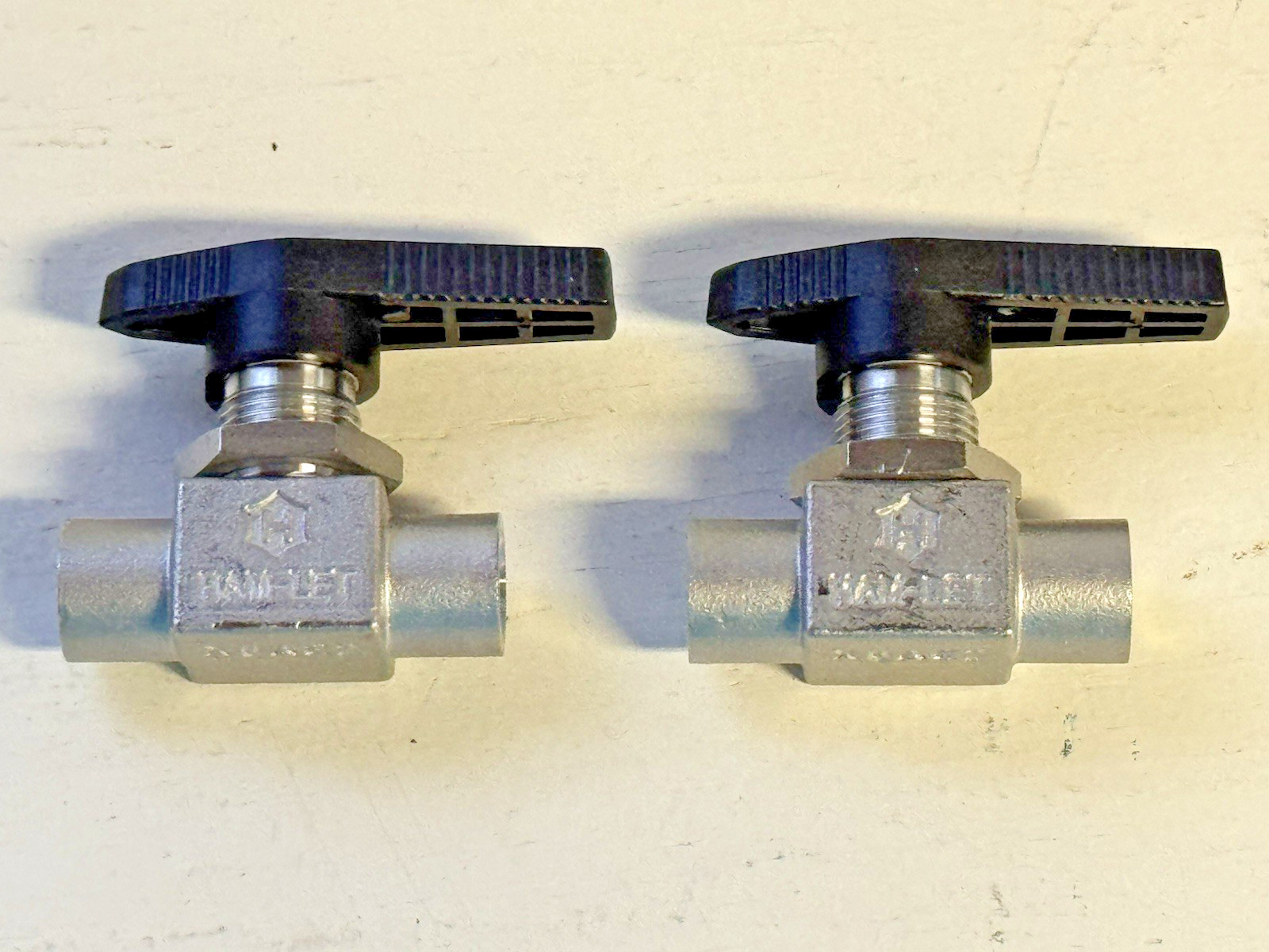 2 Ham-Let H-810S-SS-N-1/8 Manual 2-Way Ball Valves NPT