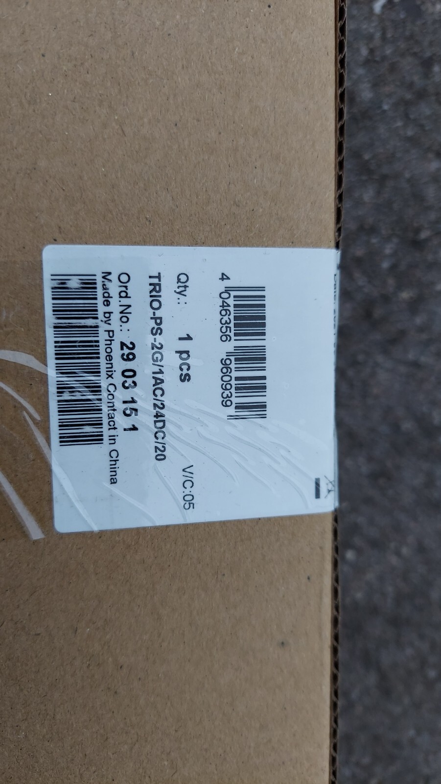 New Phoenix Contact TRIO-PS-2G/1AC/24DC/20 2903151 Power Supply