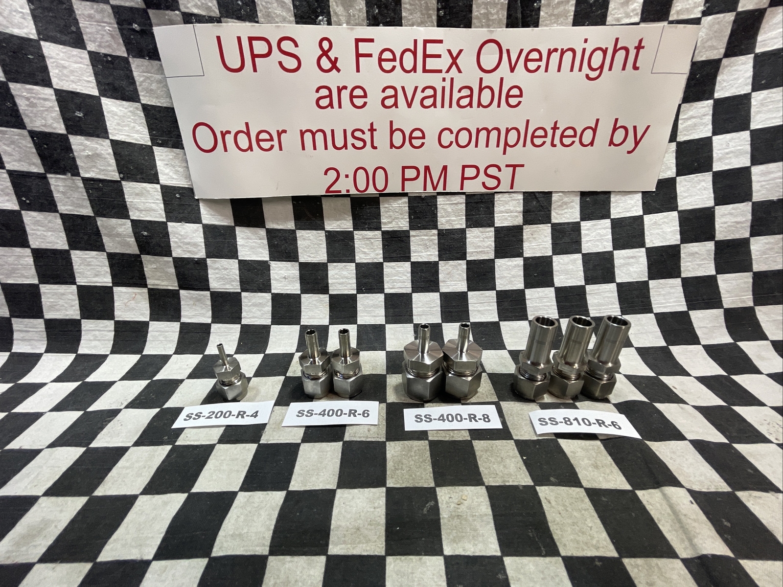 SWAGELOK SS-200-R-4, SS-400-R-6, SS-400-R-8, SS-810-R-6, REDUCER, LOT OF 8#125W1