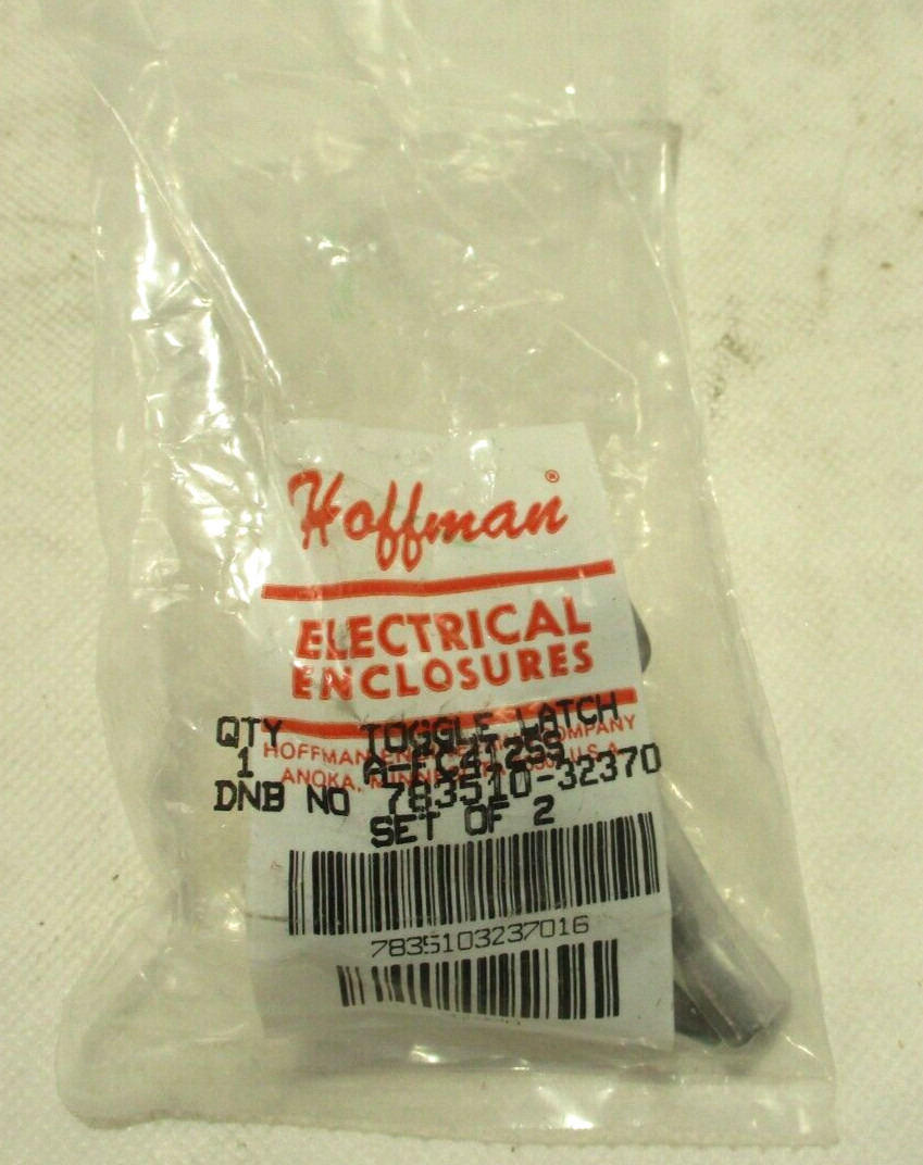 NEW SET OF 2 HOFFMAN A-FC412SS STAINLESS STEEL TOGGLE LATCH