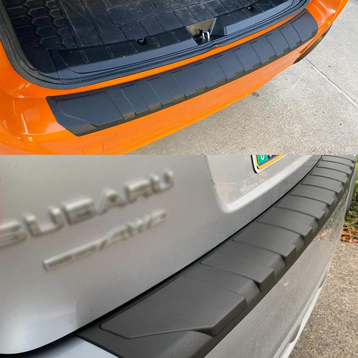 Rear Bumper Protector Guard Accessory Trim Cover Scratch Resistant Trunk Door En