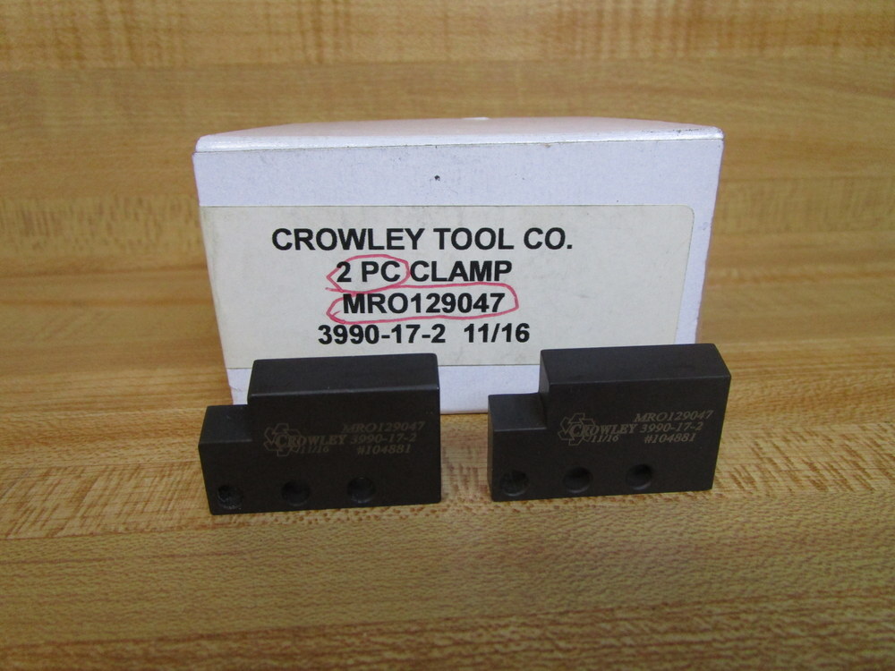 Crowley Tool 3990-17-2 Clamp MRO129047 (Pack of 2)