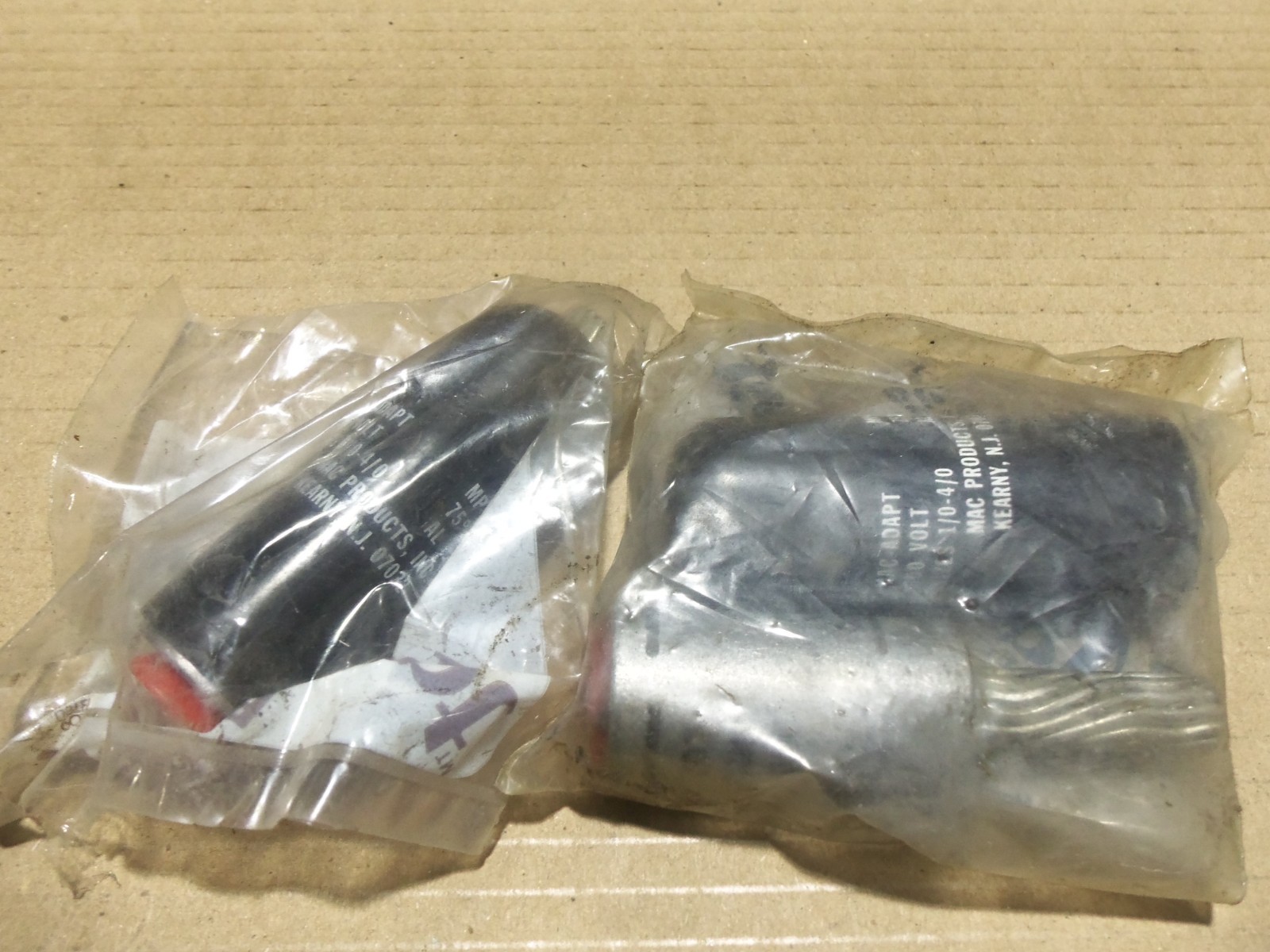 New Lot of 2 Mac-Adapt MPT Series 600V 1/0-4/0 Pigtail Adapter AK