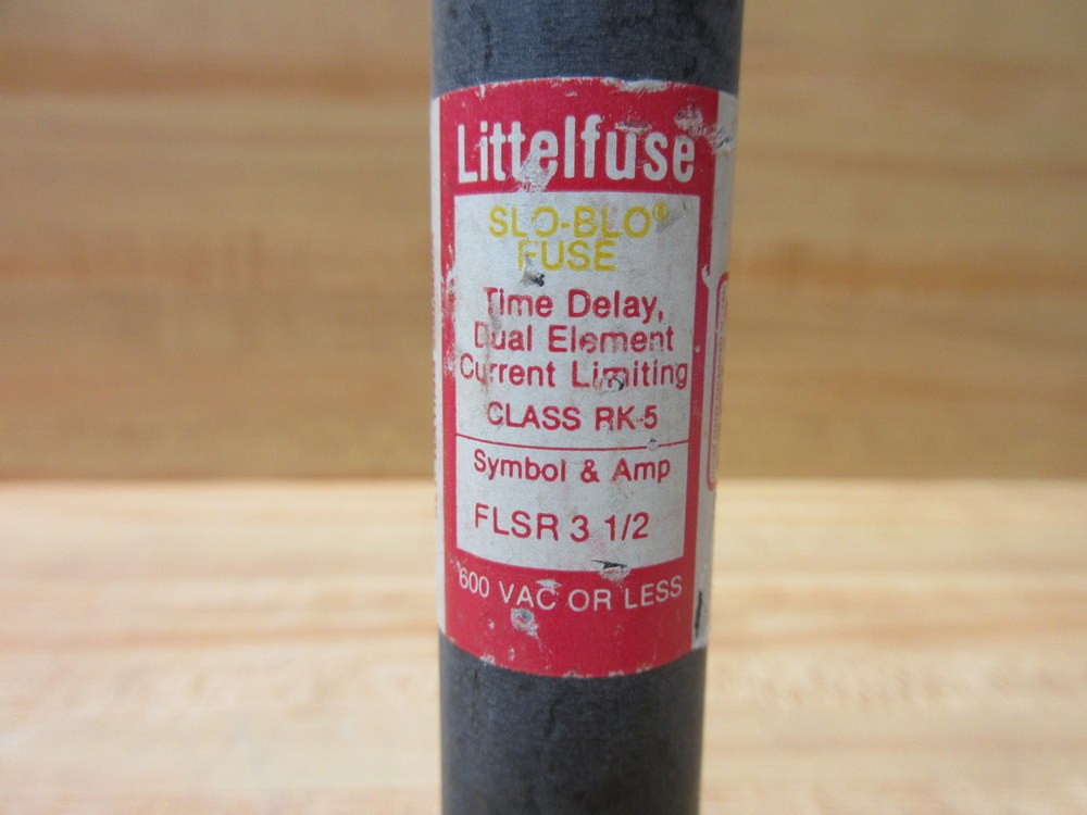 Littelfuse FLSR3-1/2 Fuse Cross Ref 486L35, FLSR03.5 (Pack of 3)