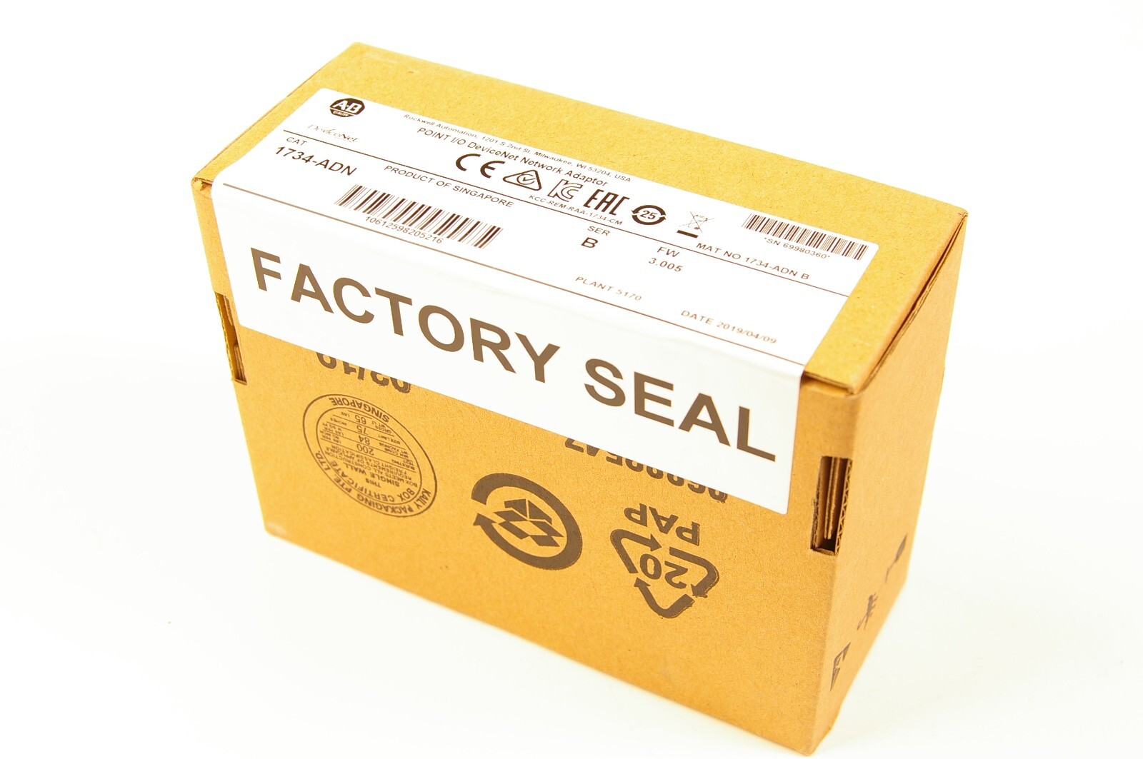 Allen Bradley 1734-ADN Network Adaptor