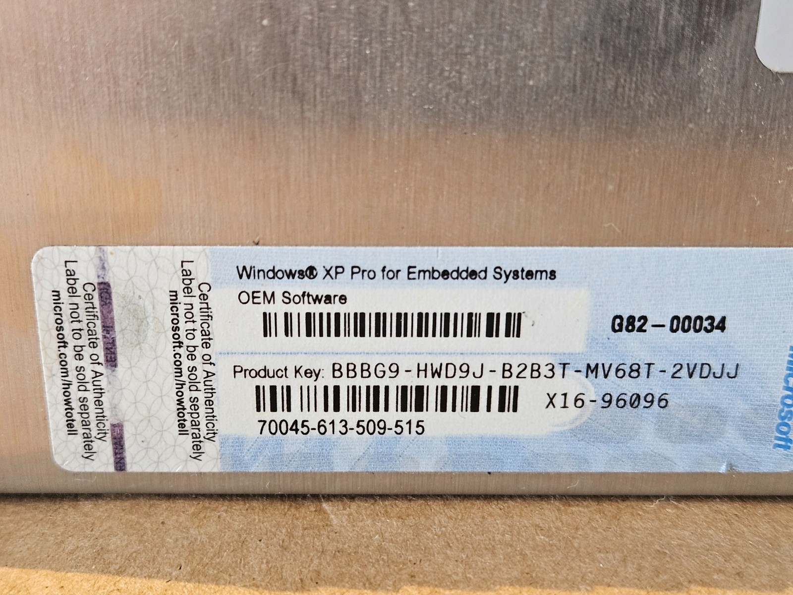 InoNet Concepion-Cx2 M3701CAW Industrial PC 6–32V DC Windows XP Pro Embedded