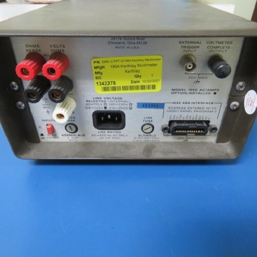 Keithley 195A Keithley Multimeter Qty of 1 per Lot Digital Multimeter DMM