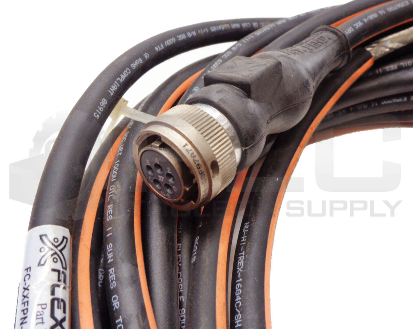 NEW FLEX-CABLE FC-XXFPN-16S-E060 SERVO CABLE 16AWG 600V