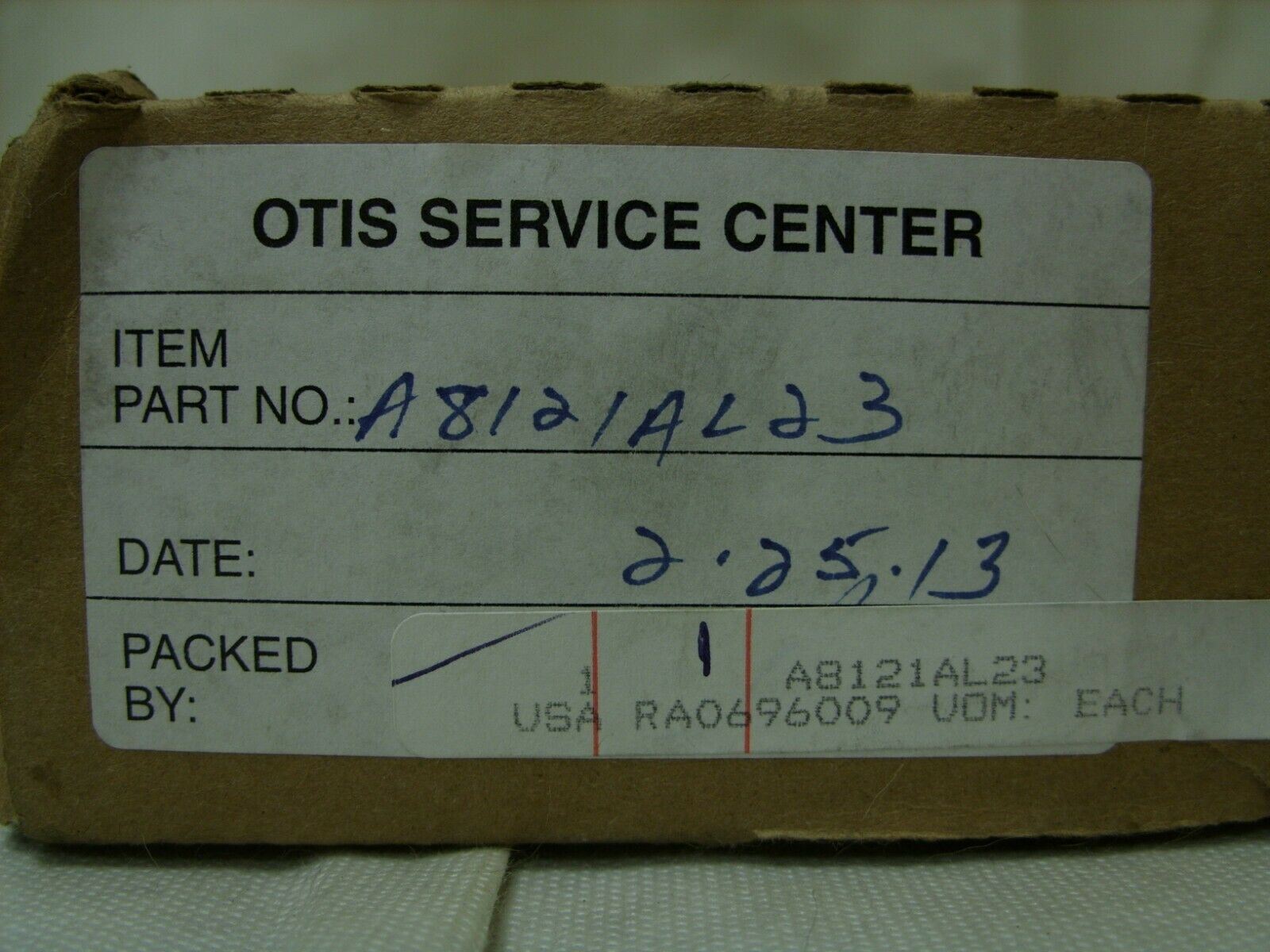 Otis Elevator Systems – OEM Timer Circuit Board PCB Assy. A8121AL23 – Sealed NOS