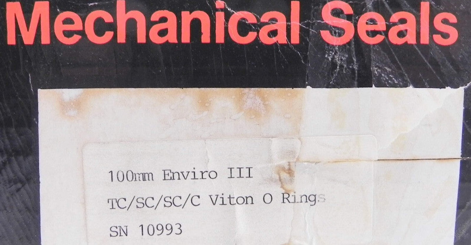 Robco Mechanical Seal 100mm TC/SC/SC/C Viton