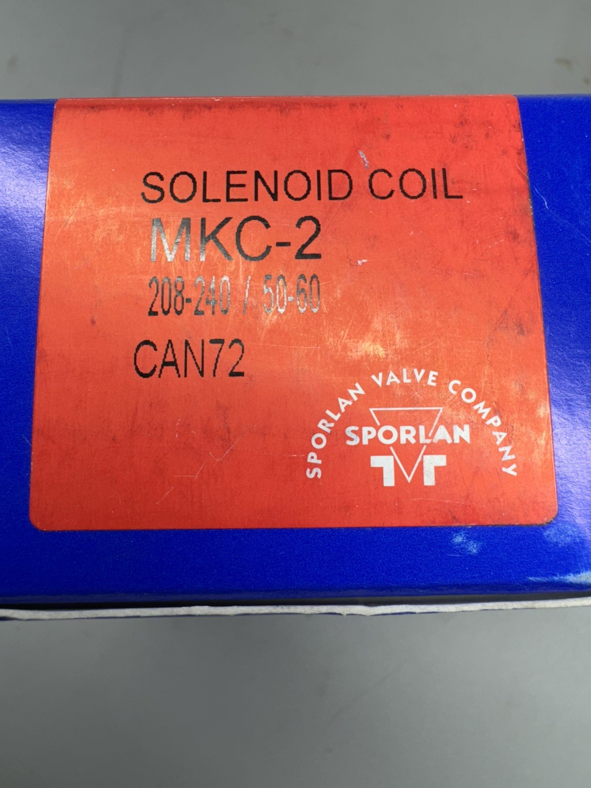Parker Solenoid 310070 208/240VAC CAN72 MKC-2 208-240/50-60hz 72″ Leads *NEW*