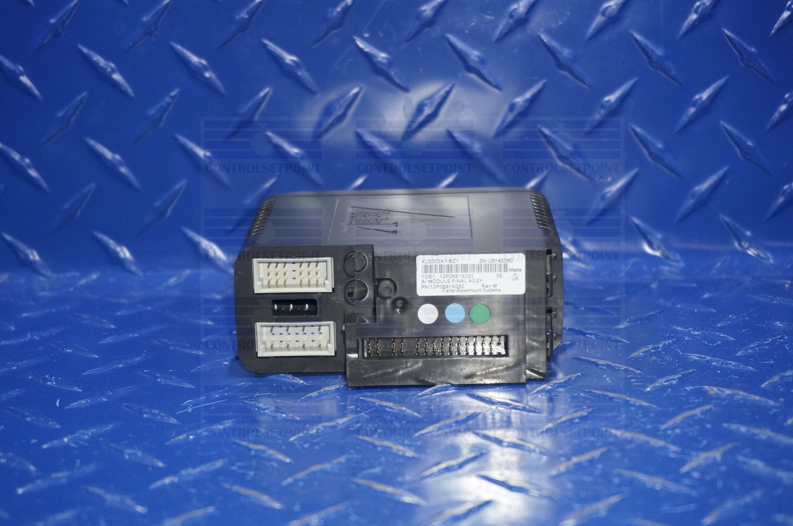 EMERSON DELTAV KJ3002X1-BC1 AI MODULE FINAL ASSY 4-20MA CARD VE4003S1