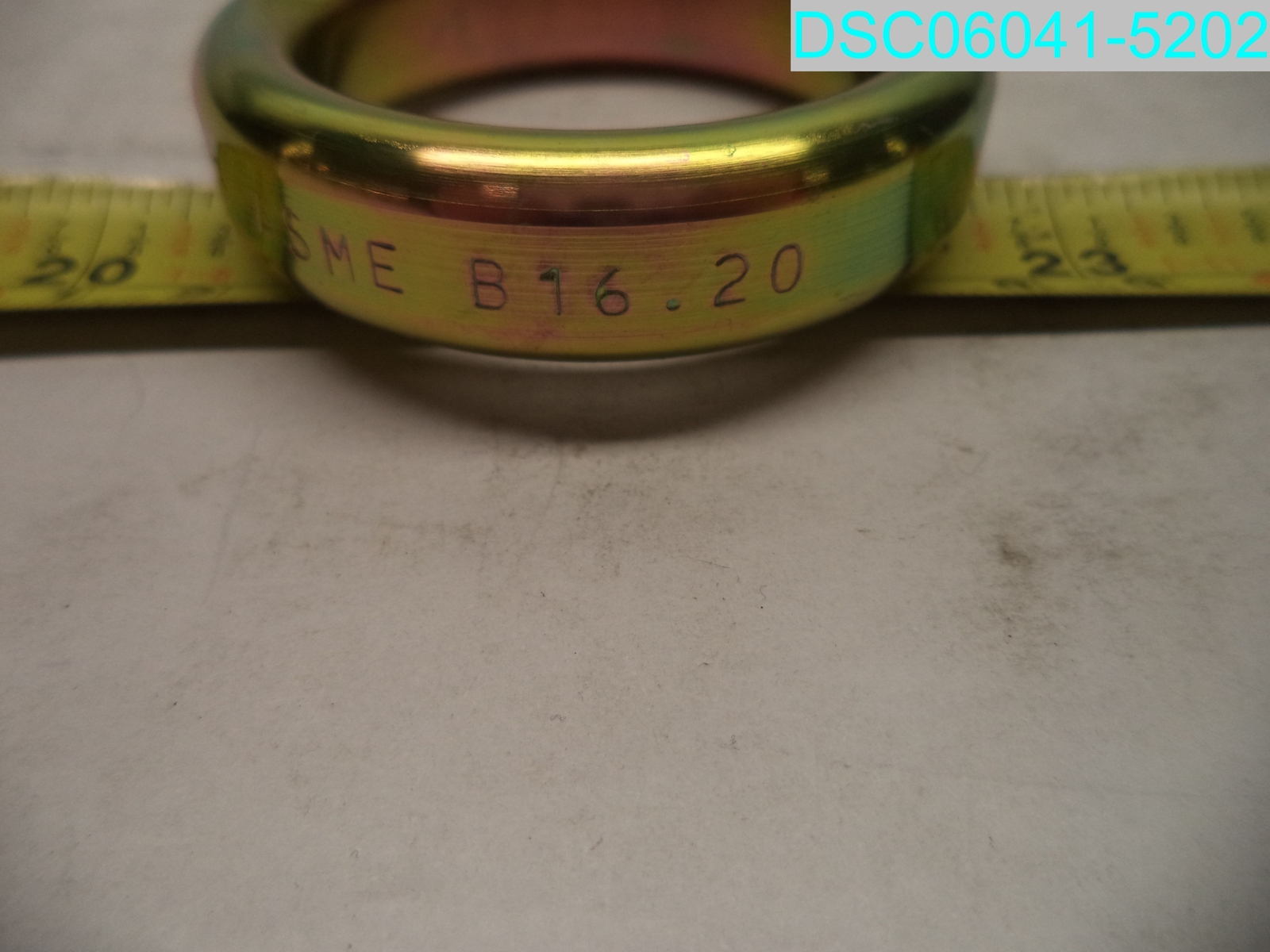 Wolar R16 DF 3EZ4 ASME B16.20 Oval Ring Joint Gasket