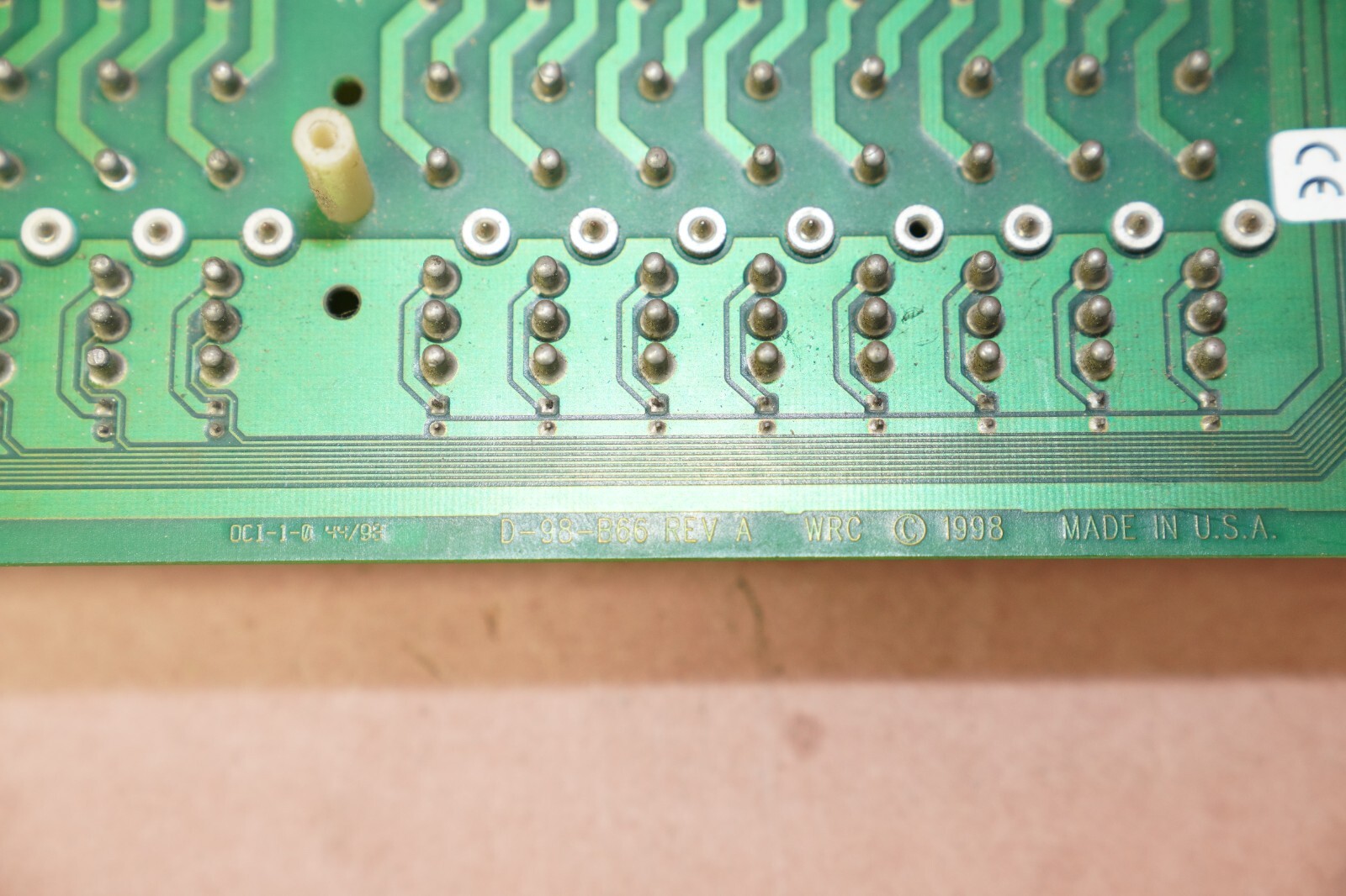 WRC D-98-B66 Circuit Board With 15 Relays. RELAYS IN DESCRIPTION