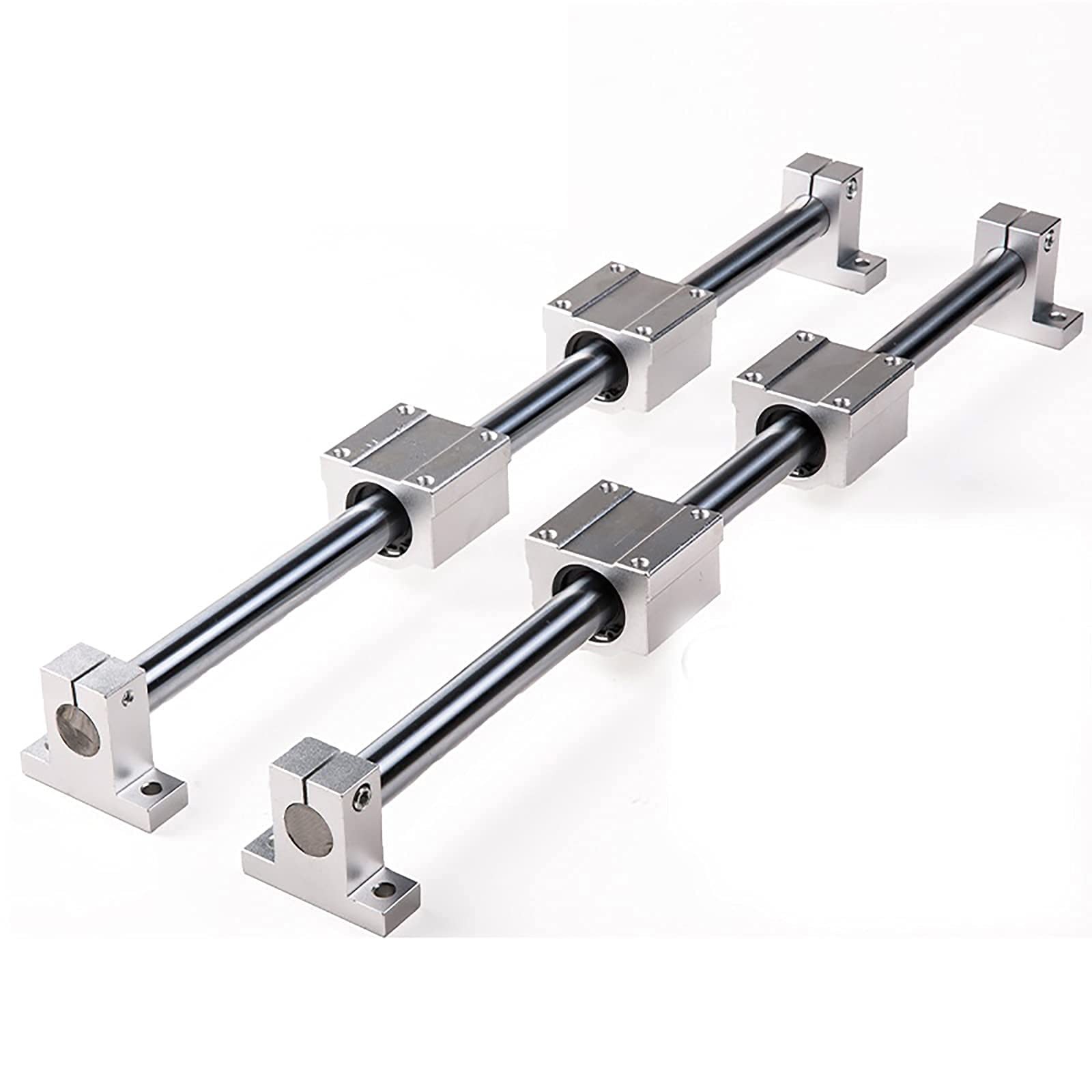Linear Motion Rod Shaft Guide 8mm x 300mm Case Hardened Chrome Plated for 3D …