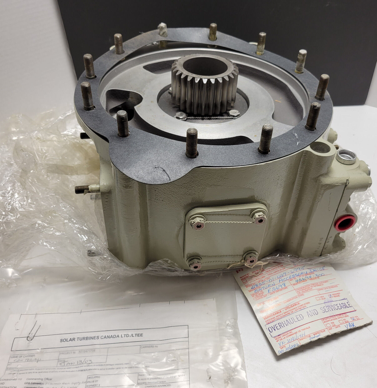 2835-01-027-6995 CAT Solar Turbines Accessory Drive 42694-300 – 2835010276995