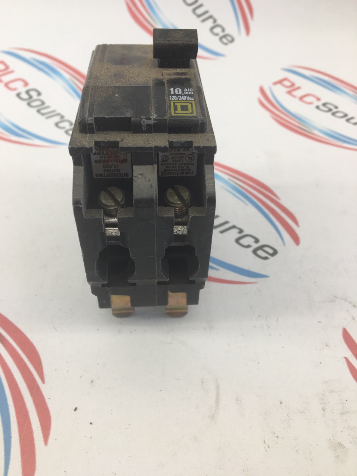 SQUARE D NE-3910 TYPE QO 2 POLE 120/240VAC CIRCUIT BREAKER