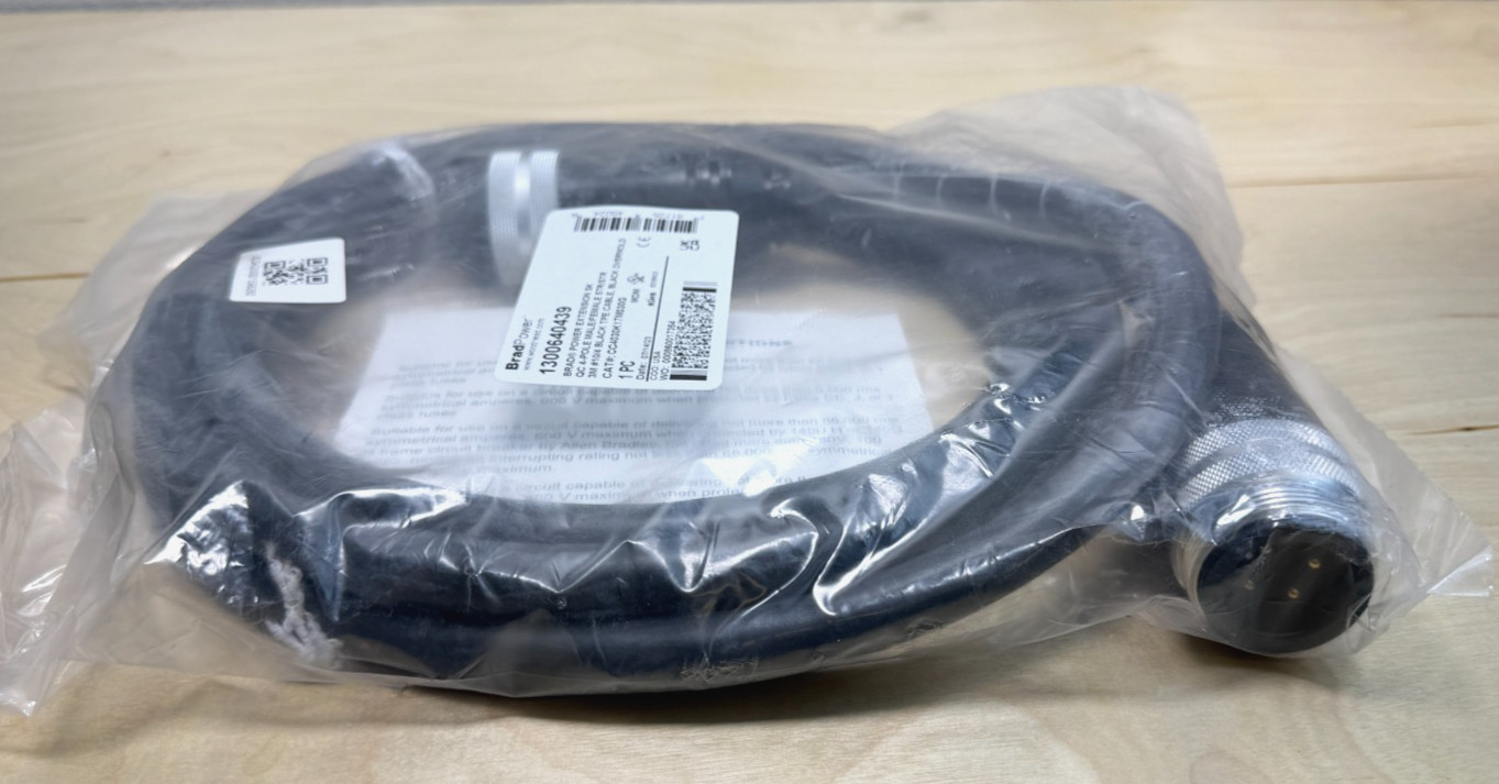 Woodhead CC4030K17M030G Brad Power SK QC 4-Pole Cable, 10/4 1300640439
