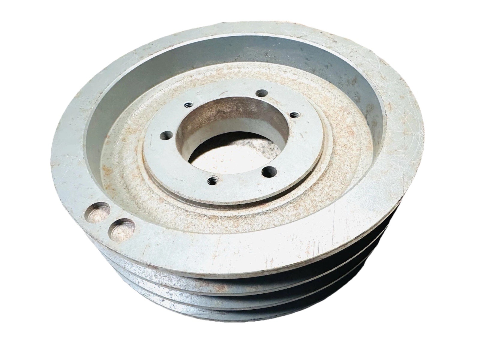 Cast Iron SHEAVE 3 Groove PULLEY “8.0 x 3B-SK-TIH” SK Bushing Type 8.35 OD x 2.5