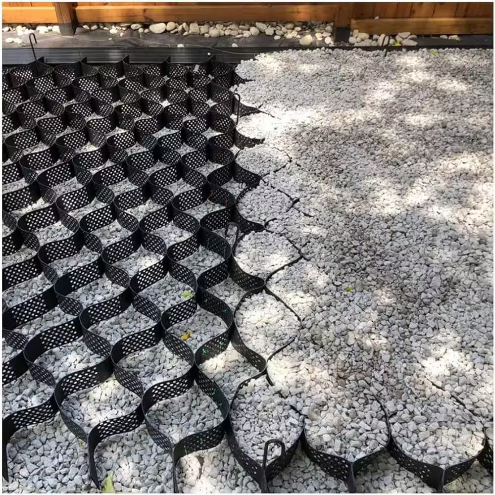 10 Ft. X 16.5 Ft. X 3 In. L Series Plastic Ground Geo Grid Driveway Ground Paver