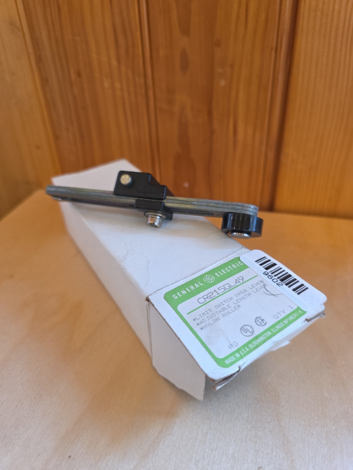 NEW GENERAL ELECTRIC CR215GL49 LIMIT SWITCH OPERATOR LEVER