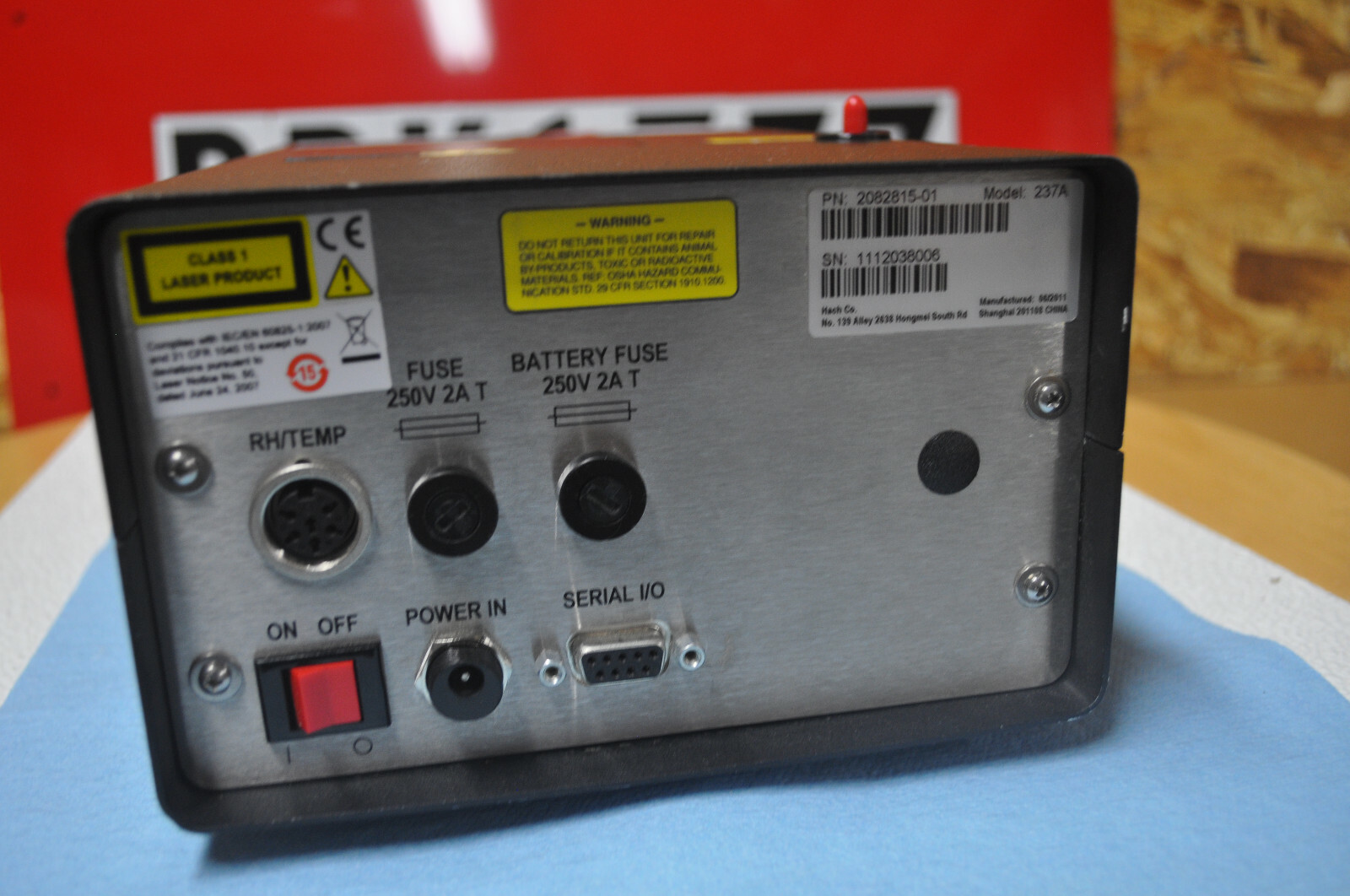 MET ONE 237A-.5-.1-1 LASER PARTICAL COUNTER